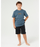 Rip Curl Boys' Hazed And Tube Tee-Pine Night