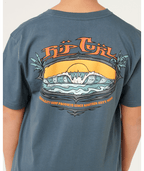 Rip Curl Boys' Hazed And Tube Tee-Pine Night