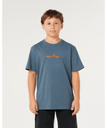 Rip Curl Boys' Hazed And Tube Tee-Pine Night