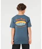 Rip Curl Boys' Hazed And Tube Tee-Pine Night