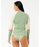 Rip Curl Trippin L/S Rashguard-Green