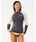 Rip Curl Trippin L/S Rashguard-Washed Black
