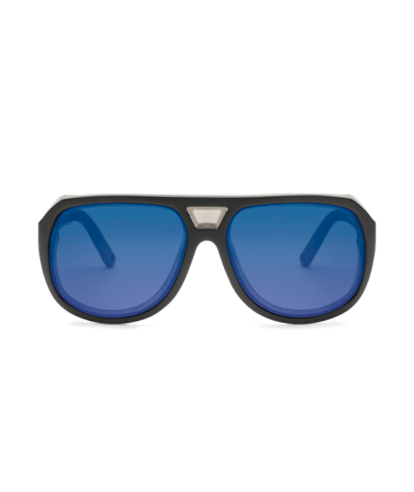 Electric Stacker Sunglasses-Matte Black/Blue Polar Pro