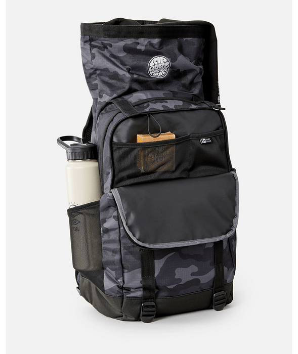 Rip Curl Dawn Patrol 30L Camo Backpack-Black/Grey