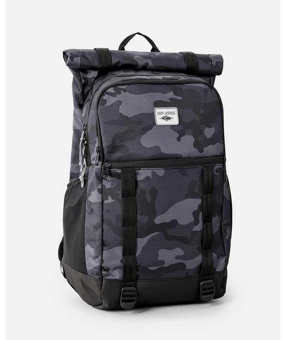 Rip Curl Dawn Patrol 30L Camo Backpack-Black/Grey