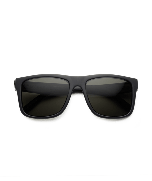 Electric Swingarm XL Sunglasses-Matte Black/Grey Polarized