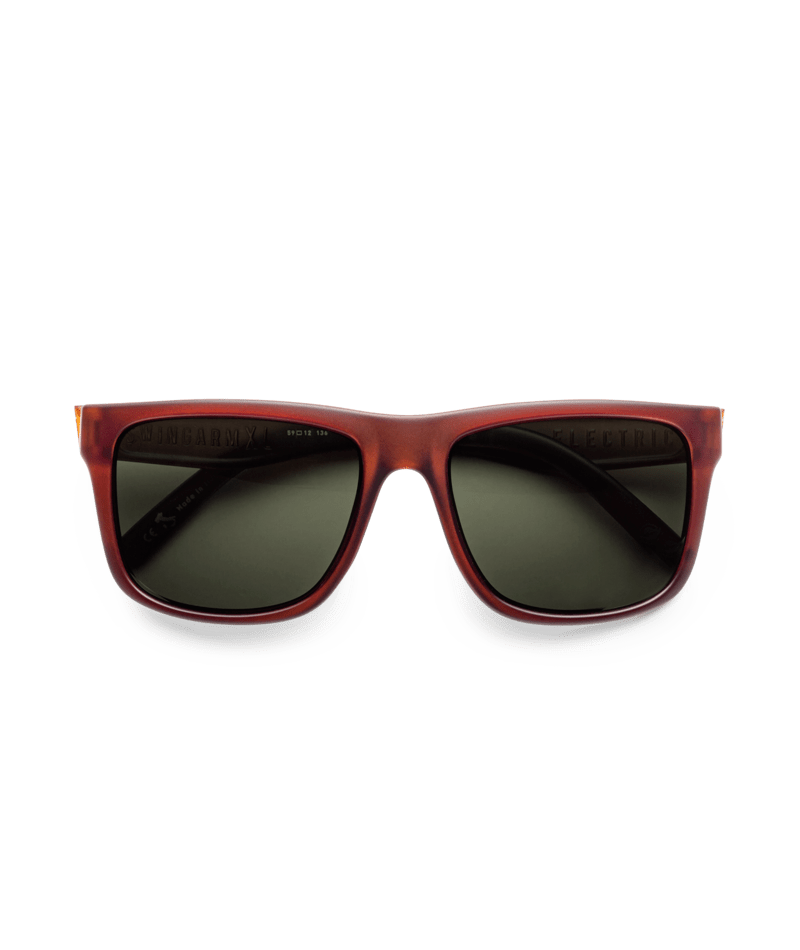 Electric Swingarm XL Sunglasses-Brick/Grey Polar