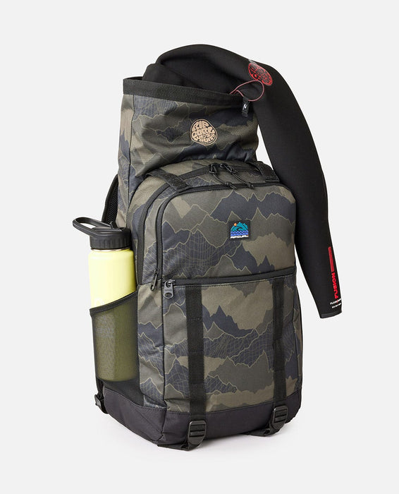 Rip Curl Dawn Patrol 30L Search Backpack-Black/Olive