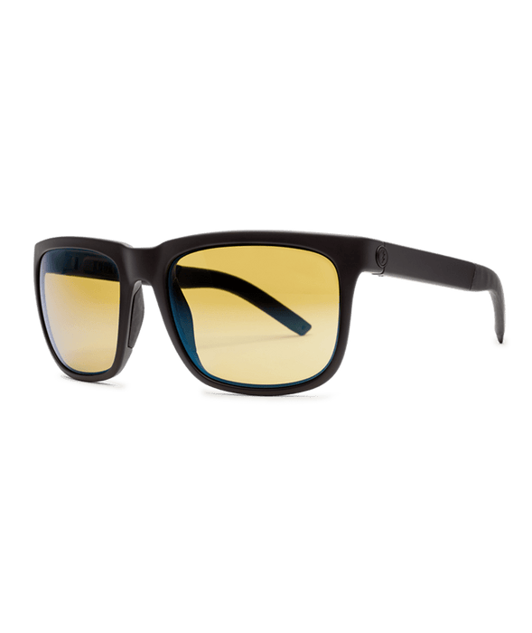 Electric Knoxville XL S Sunglasses-Matte Blk/HT Yel Polar Pro