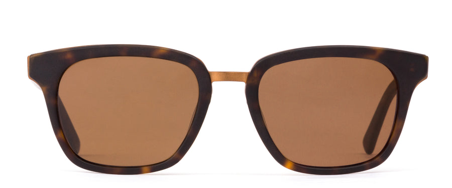 Otis Fiction Sunglasses-Matte Dark Tort/Brown Polar