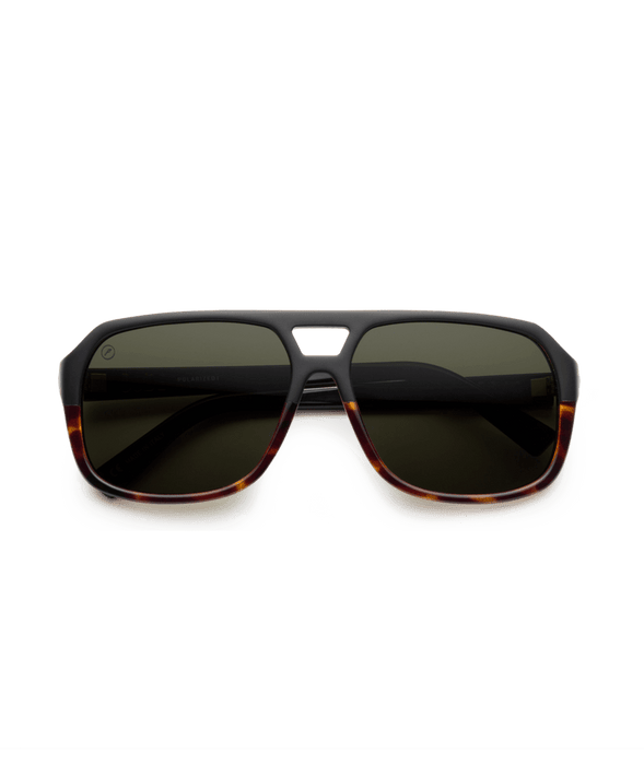 Electric Dude Sunglasses-Darkside Tort/Grey Polarized