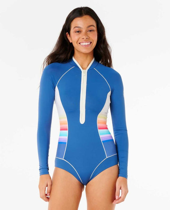Rip Curl Surf Revival L/S One Piece-Vintage Navy