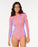 Rip Curl Neon Isles L/S One Piece-Purple