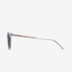 Electric Birch Sunglasses-Crystal/Grey Polarized