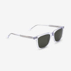 Electric Birch Sunglasses-Crystal/Grey Polarized