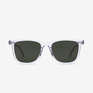 Electric Birch Sunglasses-Crystal/Grey Polarized