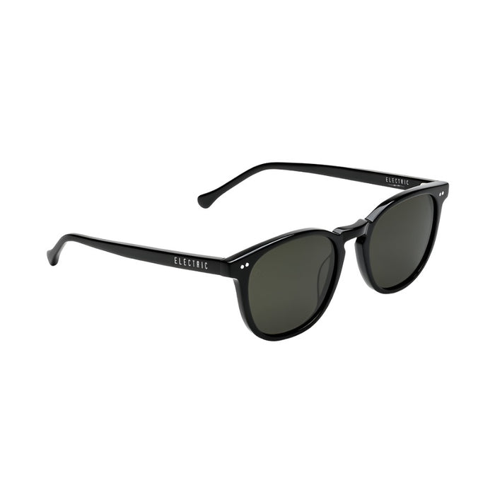 Electric Oak Sunglasses-Gloss Black/Grey Polar