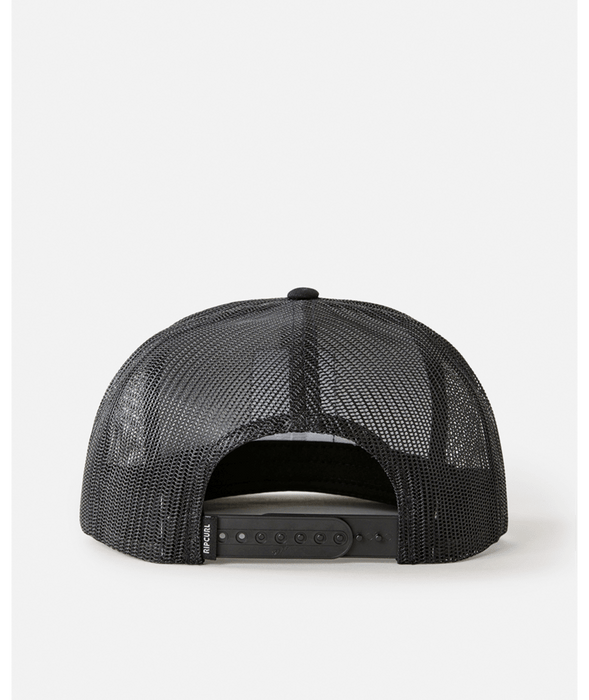 Rip Curl Custom Trucker Hat-Solid Black