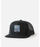 Rip Curl Custom Trucker Hat-Solid Black