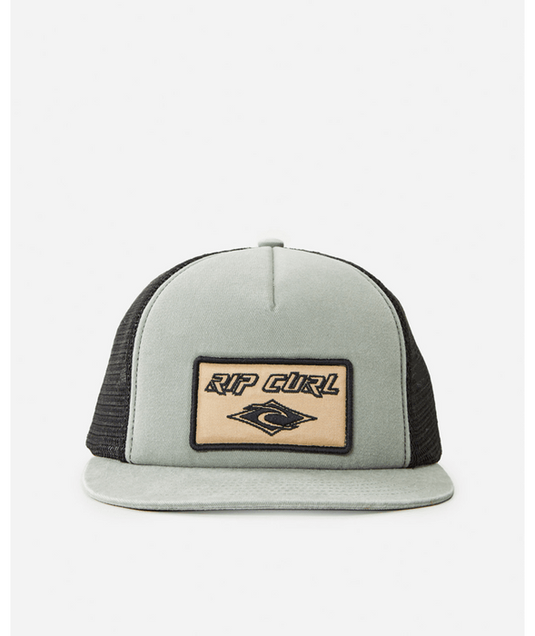 Rip Curl Icons Retro Trucker Hat-Sage