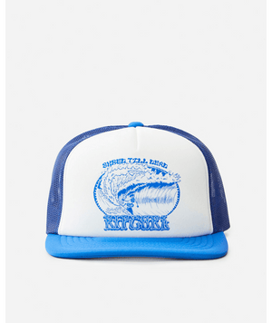 Rip Curl Party FoamÂ  Trucker Hat-White/Blue— Alternate View