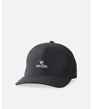 Rip Curl Vaporcool Delta Flexfit Hat-Black