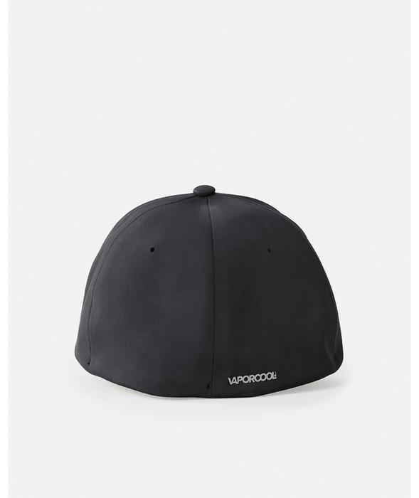 Rip Curl Vaporcool Delta Flexfit Hat-Black