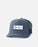 Rip Curl Desto Curve Trucker Hat-Washed Black Florida