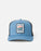 Rip Curl Custom Curve Trucker Hat-Storm Blue