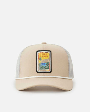 Rip Curl Artist Of Search Trucker Hat-Light Khaki