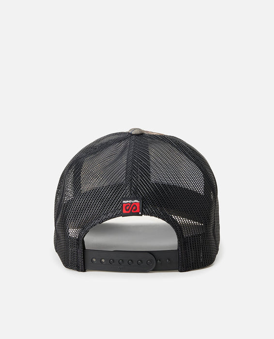 Rip Curl Search Camo Trucker Hat-Khaki