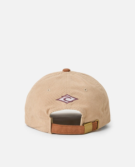 Rip Curl Diamond 2.0 Adj Cap Hat-Khaki