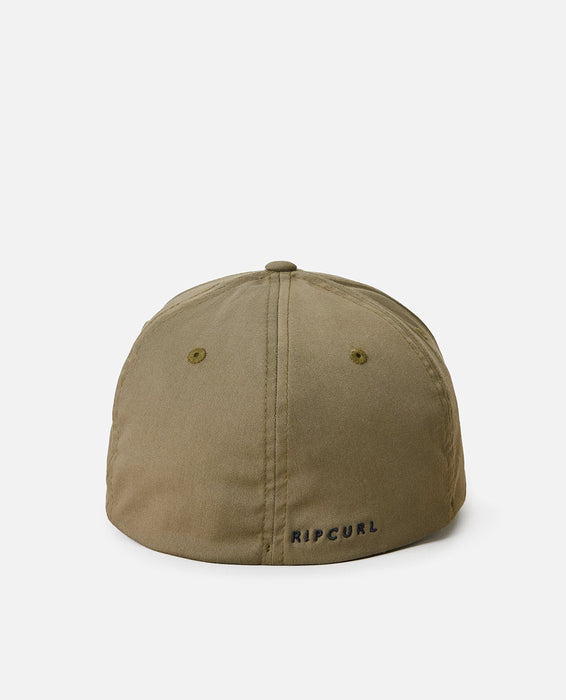 Rip Curl Tepan 2.0 Flexfit Cap Hat-Olive