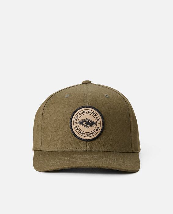 Rip Curl Stapler SB Cap Hat-Rock