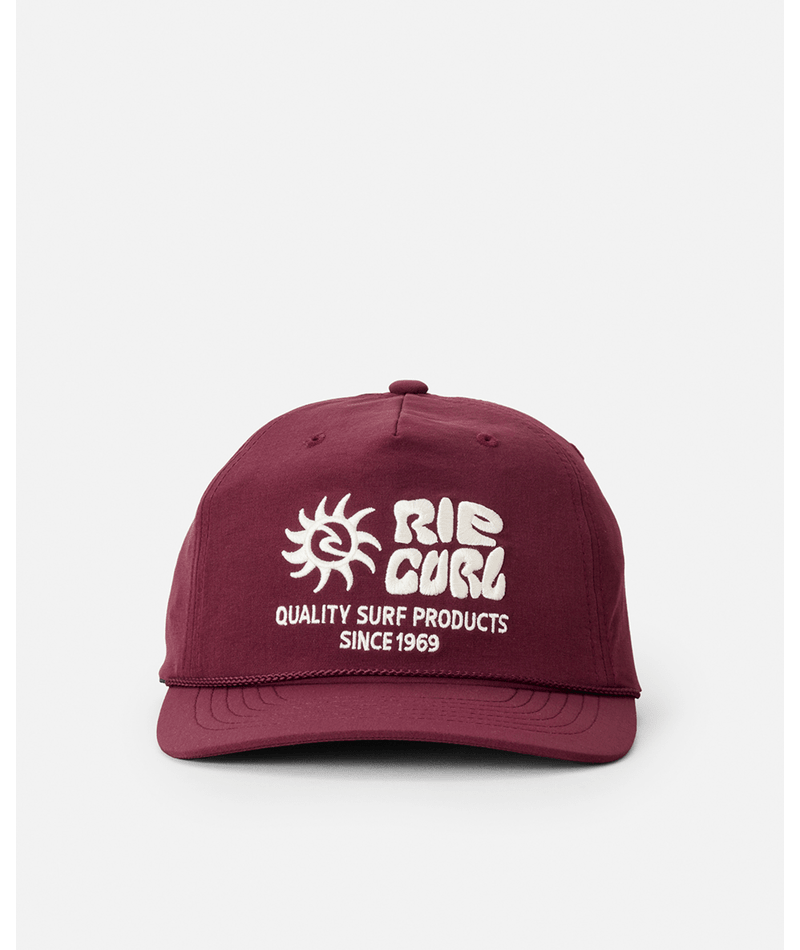 Rip Curl Pacific Rinse Flexfit Sb Hat-Burgundy