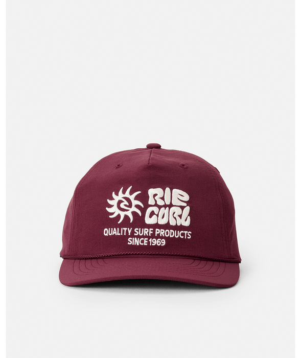 Rip Curl Pacific Rinse Flexfit Sb Hat-Burgundy