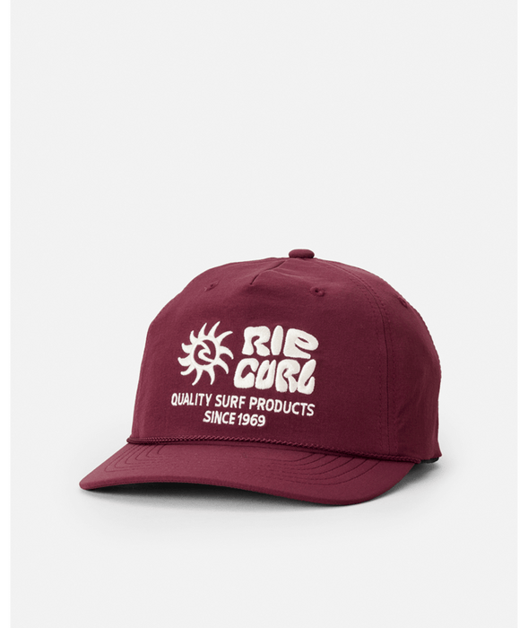 Rip Curl Pacific Rinse Flexfit Sb Hat-Burgundy