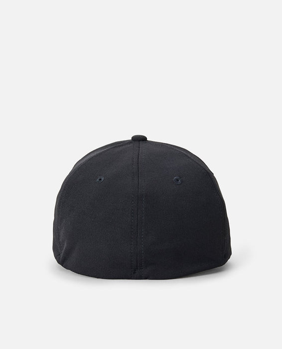 Rip Curl Pacific Rinse Flexfit Hat-Black
