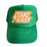 Local Beach Take It Easy Patch Trucker Hat-Kelly Green