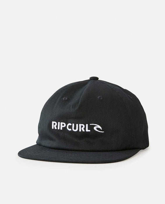 Rip Curl Brand Icon Flexfit Adj Hat-Black