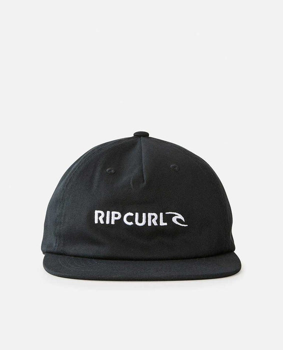 Rip Curl Brand Icon Flexfit Adj Hat-Black