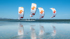 Slingshot Code V3 Kite - group riding in light wind