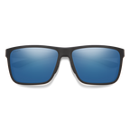 Smith Riptide Sunglasses-Matte Black/CP Gls Polar Blue Mirror