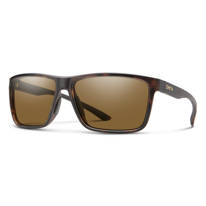 Smith Riptide Sunglasses-Mt Tort/CP Glass Brown Plr