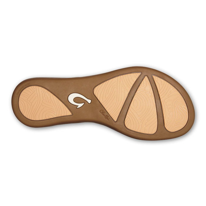 Olukai Honu Sandal-Bright White/Golden Sand