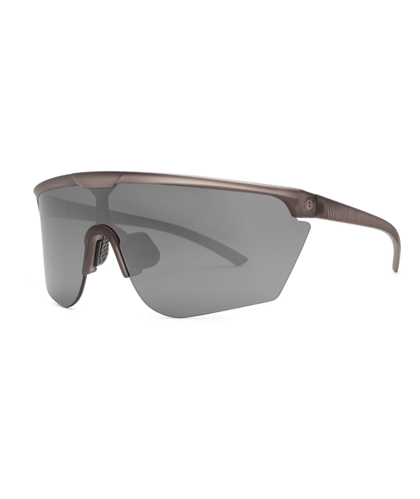 Electric Cove Sunglasses-Matte Charcoal/Silver Polarized