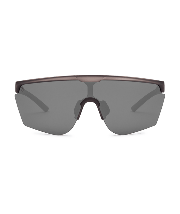 Electric Cove Sunglasses-Matte Charcoal/Silver Polarized