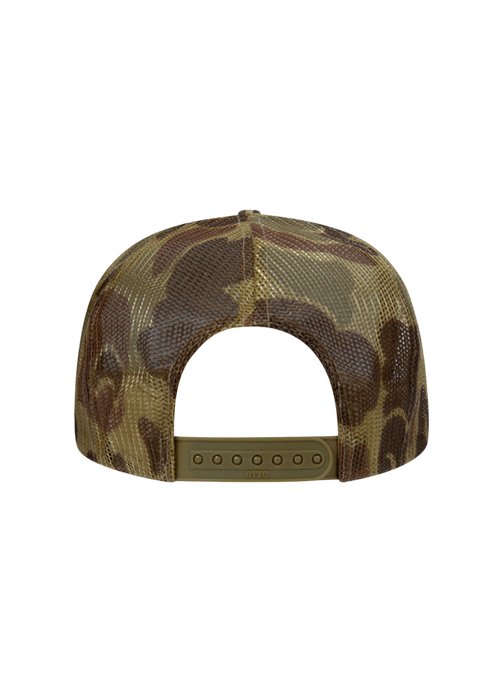 Blak Bear Teeth Trucker Hat-Jungle