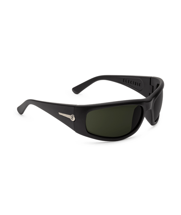 Electric Bolsa Sunglasses-Matte Black/Grey Polarized