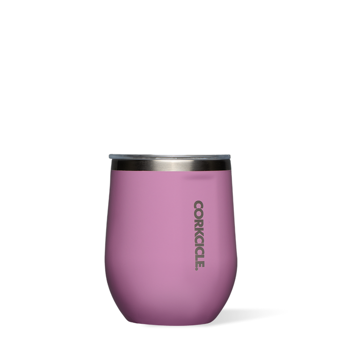 Corkcicle 12 oz Stemless-Gloss Orchid